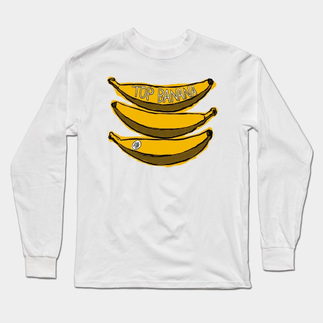 Top Banana Long Sleeve T-Shirt by JIVe